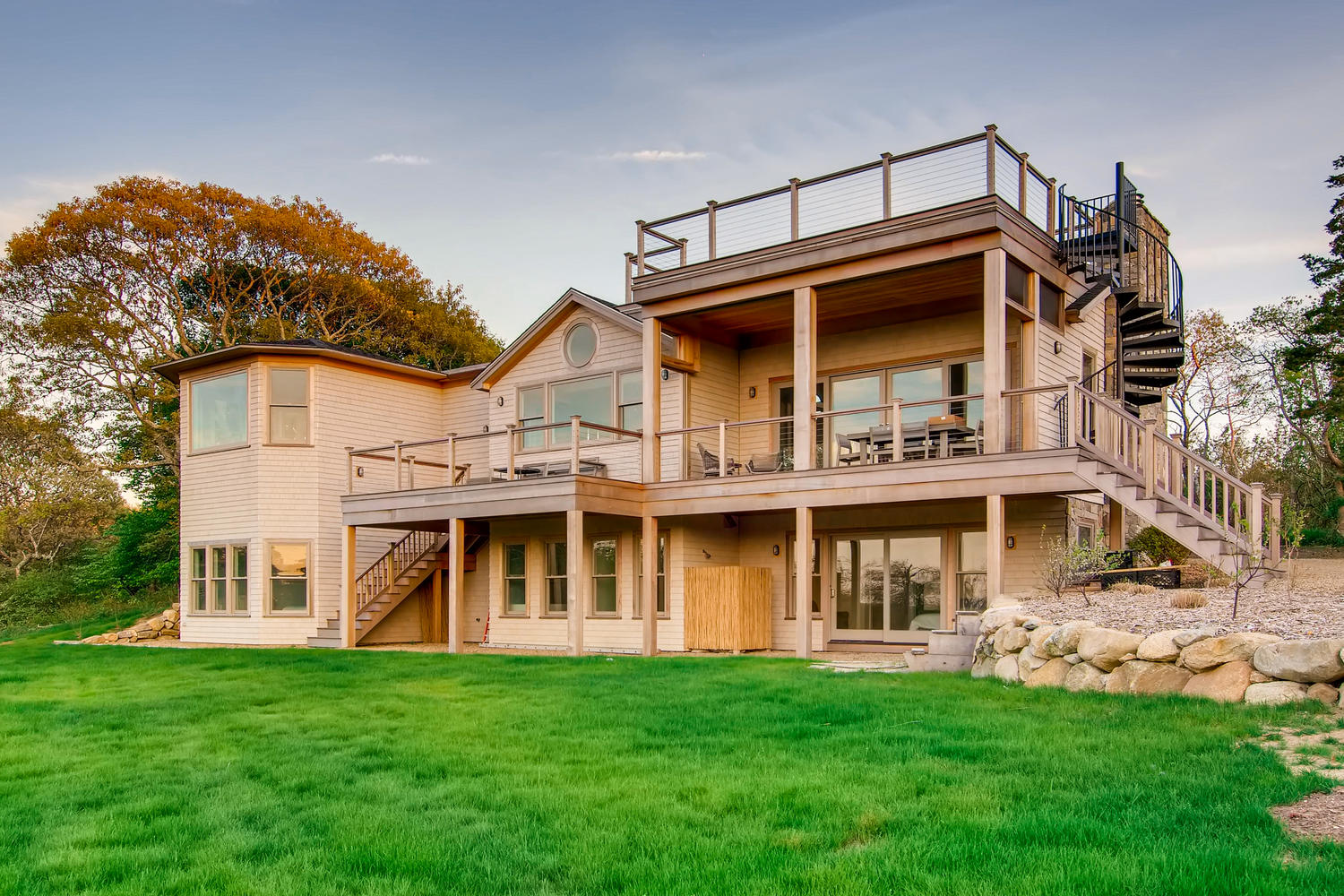FEATURED PROPERTY Custom home in Aquinnah back on market Tea Lane Associates